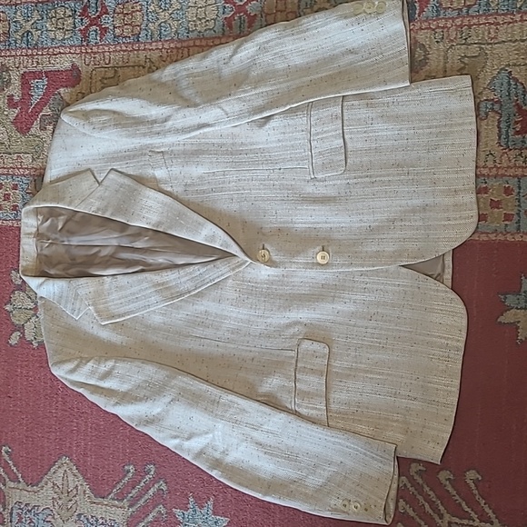 VTG TWEED SPECKLED SPORT COAT BLAZER - Picture 3 of 11